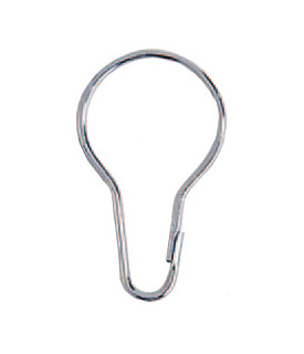 Chrome Plated Curtain Hook - (Model #: 100ch) Image