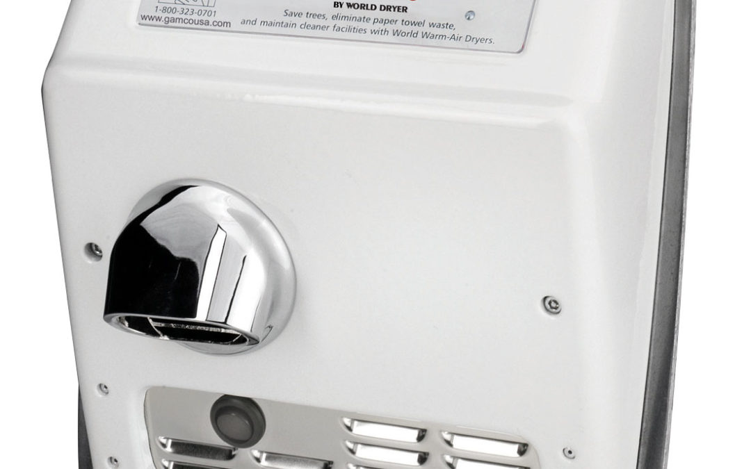 Recessed Cast Iron Hand Dryer – (Model #: dr-5750-115v)