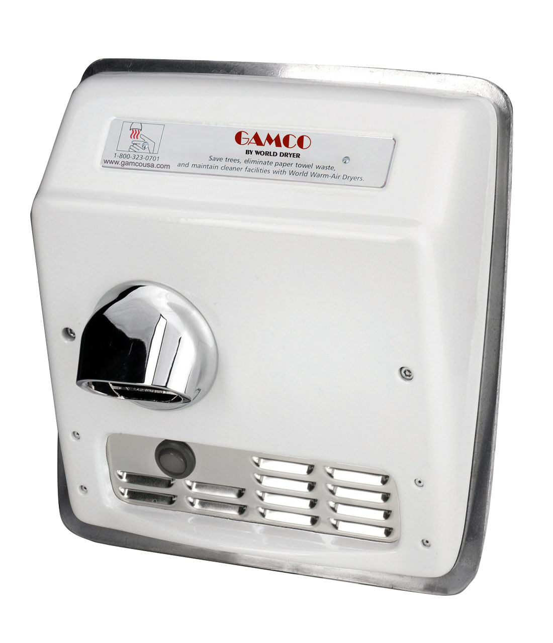 Recessed Cast Iron Hand Dryer - (Model #: dr-5750-115v) Image