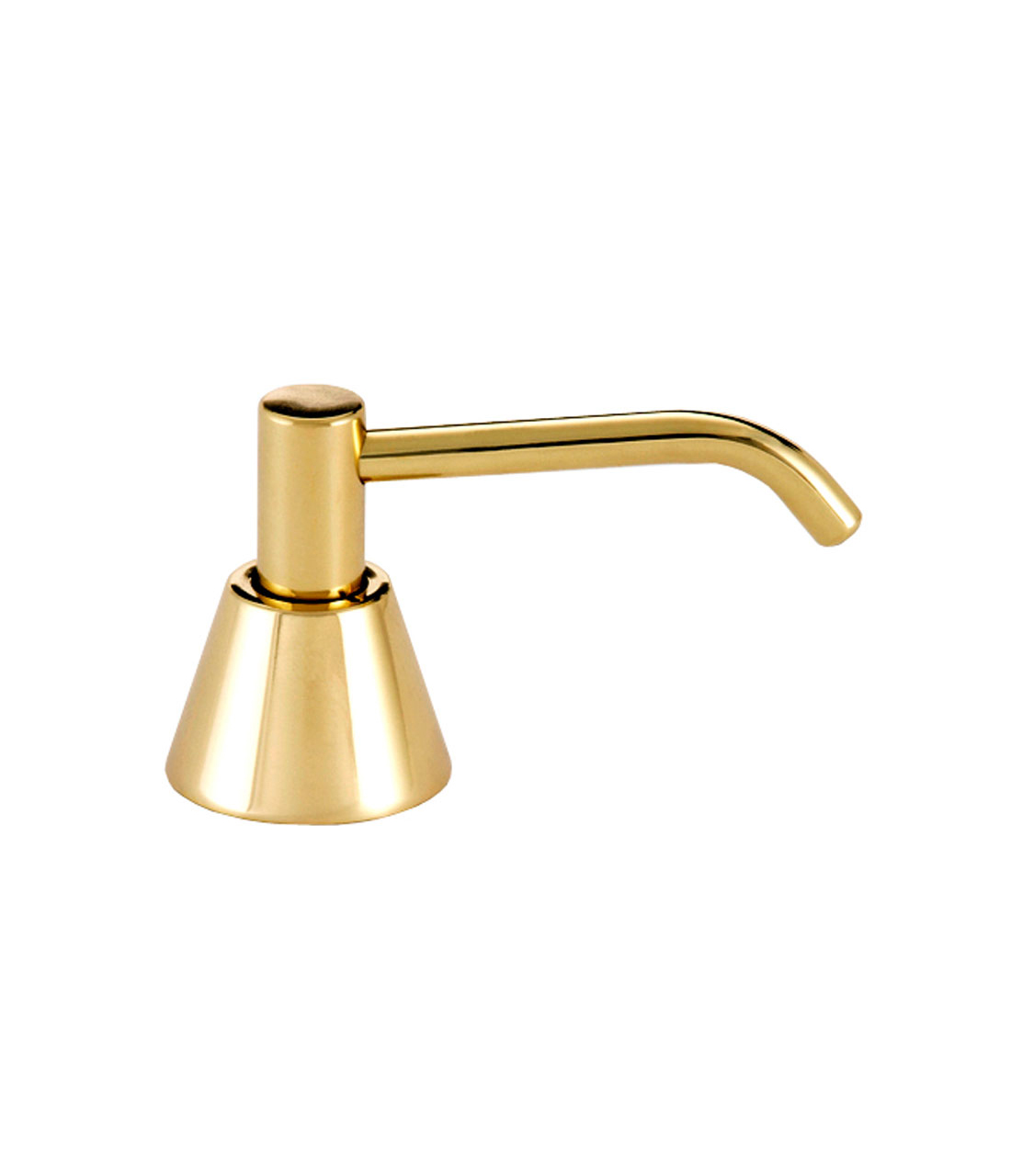 Basin-Mounted Polished Brass Soap Dispenser - (Model #: g-64lb-us-3) main image