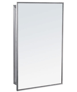 Recessed Stainless Steel Medicine Cabinet - (Model #: mc-1)-image