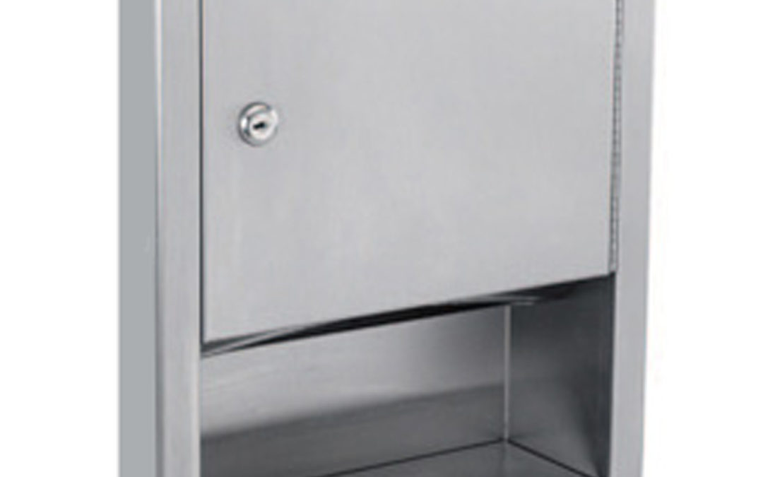 Surface-Mounted Towel Dispenser – (Model #: td-4fs)