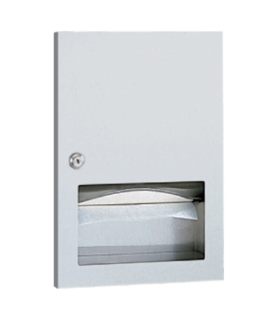 Coverall Recessed Towel Dispenser - (Model #: td-6f) Image