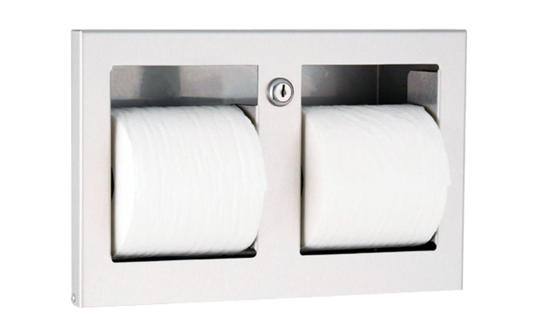 Recessed Multi-Roll Toilet Tissue Dispenser – (Model #: ttd-9)