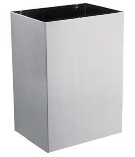 Surface-Mounted Waste Receptacle, 12 gal. (45.4 L) - (Model #: wr-14) main image